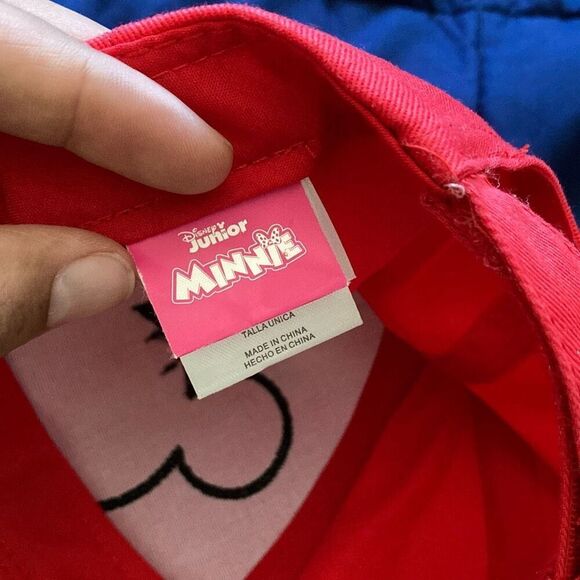 Minnie Mouse Toddler Hat Red - Picture 4 of 4